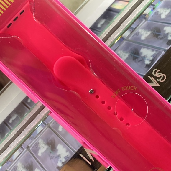 Neon pink Watch Band for Apple Watch - Picture 2 of 3